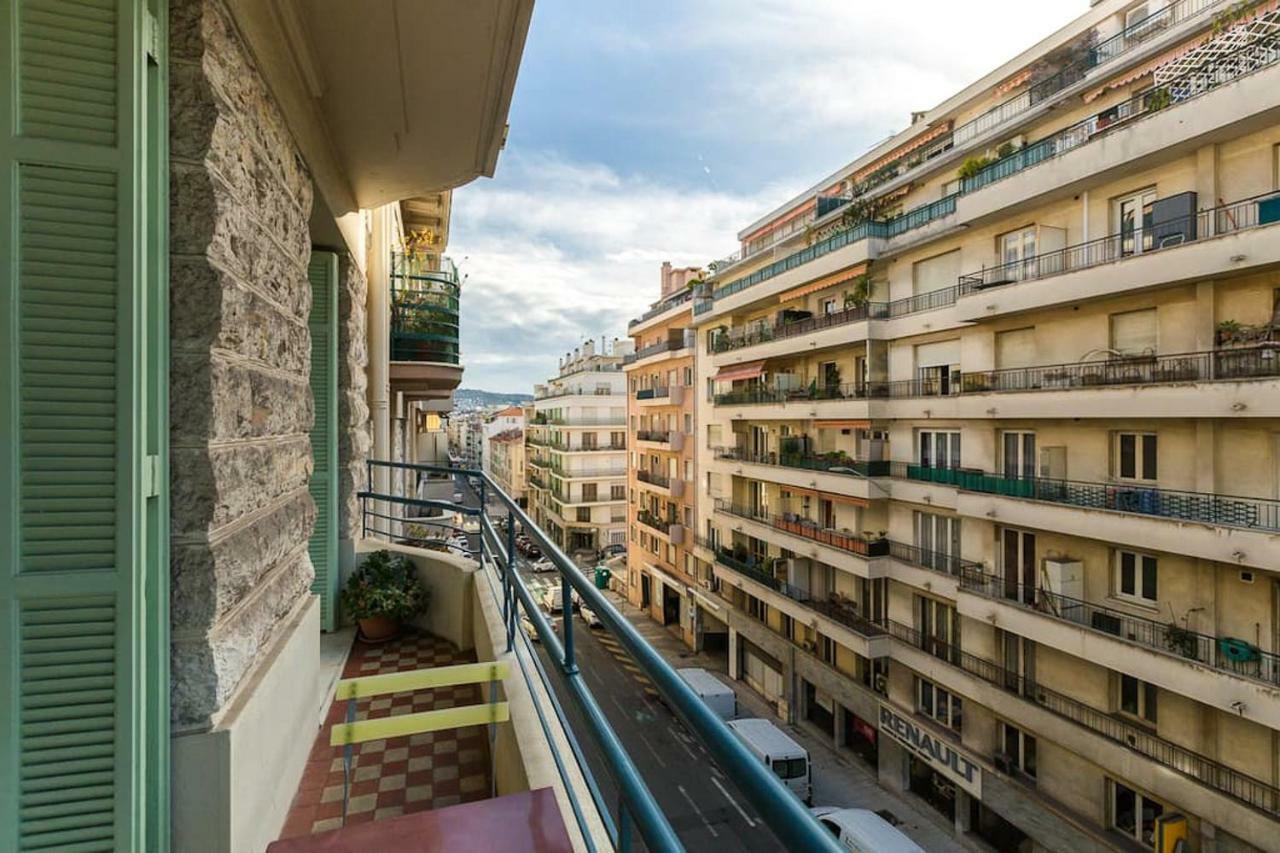 City Center Nice,1 Chambre , 2 Balcons Bagian luar foto