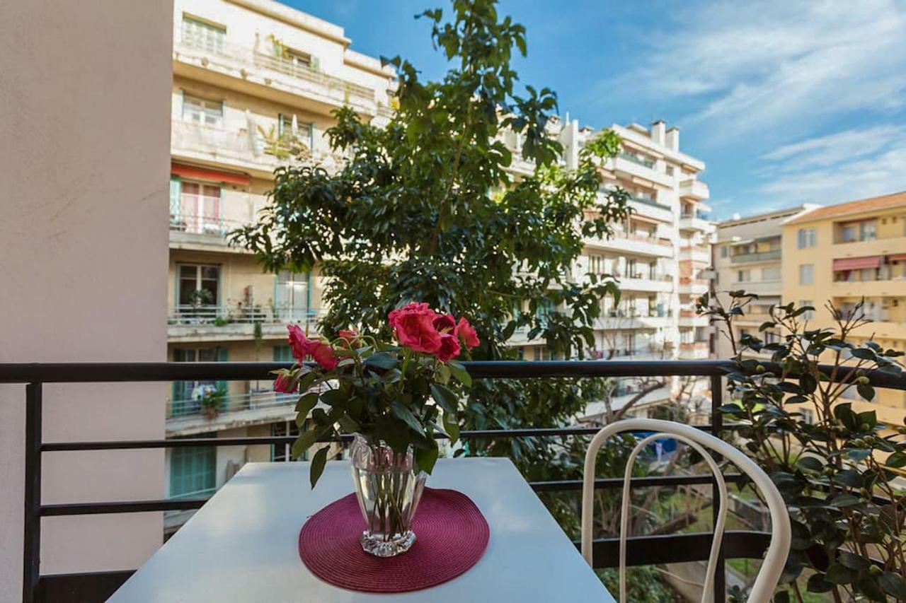 City Center Nice,1 Chambre , 2 Balcons Bagian luar foto